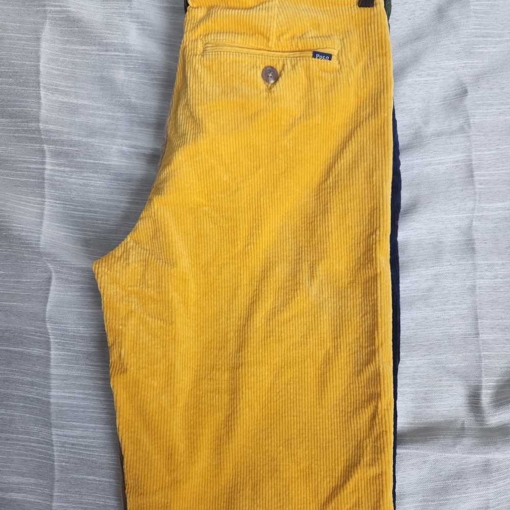 Polo by Ralph Lauren Boys Camouflage and Navy Yellow And Tan Pants - Picture 15 of 16